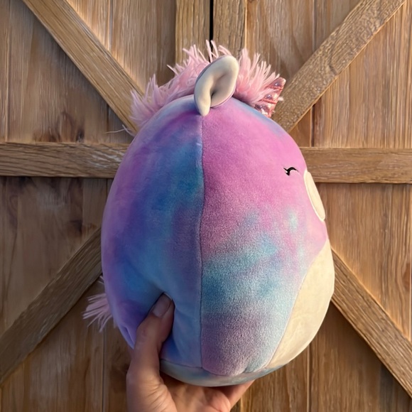 ⭐️3/$15 squishmallow pink horn unicorn with pink mohawk - Picture 5 of 11